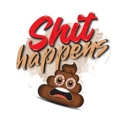 SHIT HAPPENS logo