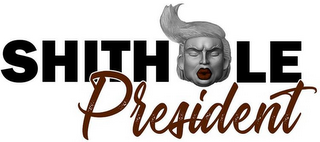 SHITHOLE PRESIDENT logo