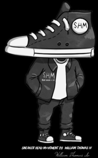 SHM EST 2020 ~ 21 SNEAKER HEAD MOVEMENT BY WILLIAM THOMAS IV WILLIAM THOMAS IV logo