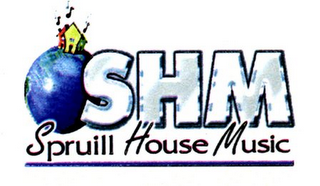 SHM SPRUILL HOUSE MUSIC logo