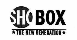 SHO BOX THE NEW GENERATION logo