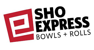 SHO EXPRESS ROLLS + BOWLS logo