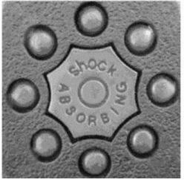 SHOCK ABSORBING logo