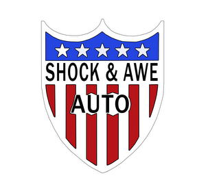 SHOCK & AWE AUTO logo