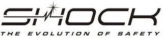 SHOCK THE EVOLUTION OF SAFETY logo