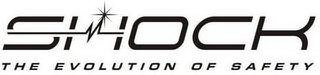 SHOCK THE EVOLUTION OF SAFETY logo