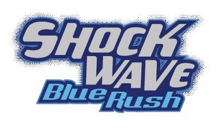 SHOCK WAVE BLUE RUSH logo