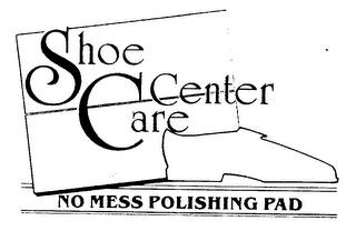 SHOE CARE CENTER NO MESS POLISHING PAD logo