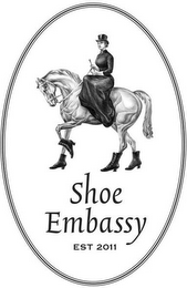 SHOE EMBASSY EST 2011 logo