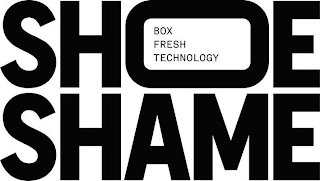 SHOE SHAME BOX FRESH TECHNOLOGY logo