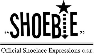 "SHOEBIE" OFFICIAL SHOELACE EXPRESSIONS, O.S.E. logo