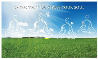 SHOES THAT DE-STRESS YOUR SOUL logo