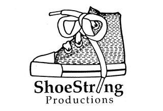 SHOESTRING PRODUCTIONS logo