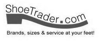 SHOETRADER.COM BRANDS, SIZES & SERVICE AT YOUR FEET! logo