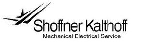 SHOFFNERKALTHOFF MECHANICAL ELECTRICAL SERVICE logo