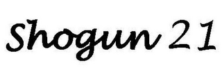 SHOGUN 21 logo