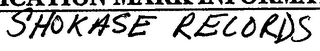 SHOKASE RECORDS logo