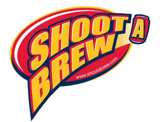SHOOT A BREW WWW.SHOOTABREW.COM logo