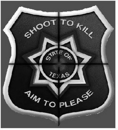 "SHOOT TO KILL" "AIM TO PLEASE" logo