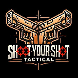 SHOOT • YOUR • SHOT TACTICAL logo