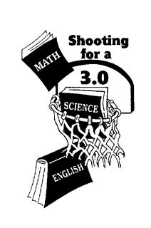 SHOOTING FOR A 3.0 MATH SCIENCE ENGLISH logo