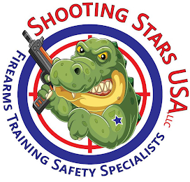 SHOOTING STARS USA, LLC FIREARMS TRAINING SAFETY SPECIALISTS logo