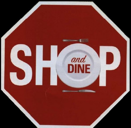 SHOP AND DINE logo