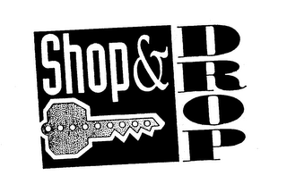 SHOP & DROP logo