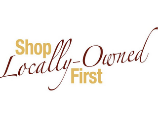 SHOP LOCALLY-OWNED FIRST logo