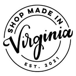 SHOP MADE IN VIRGINIA EST. 2021 logo