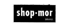 SHOP MOR BRAND logo