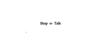 SHOP -N- TALK logo