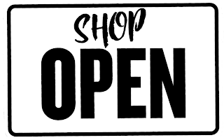 SHOP OPEN logo
