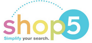 SHOP5 SIMPLIFY YOUR SEARCH. logo