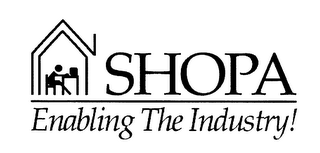 SHOPA ENABLING THE INDUSTRY! logo