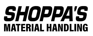 SHOPPA'S MATERIAL HANDLING logo