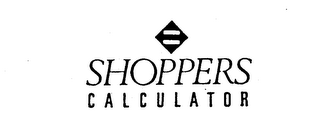 SHOPPERS CALCULATOR