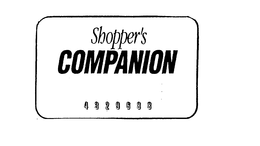 SHOPPER'S COMPANION 4329688 logo