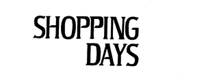 SHOPPING DAYS logo