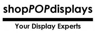 SHOPPOPDISPLAYS YOUR DISPLAY EXPERTS logo