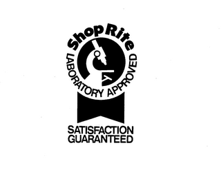 SHOPRITE LABORATORY APPROVED SATISFACTION GUARANTEED logo
