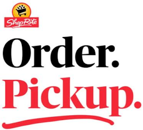 SHOPRITE ORDER. PICKUP. logo