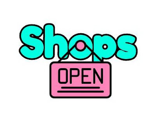 SHOPS OPEN logo