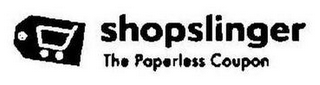 SHOPSLINGER THE PAPERLESS COUPON logo