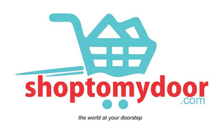 SHOPTOMYDOOR.COM THE WORLD AT YOUR DOORSTEP logo