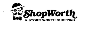 SHOPWORTH A STORE WORTH SHOPPING logo