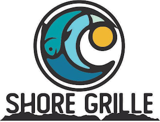 SHORE GRILLE logo