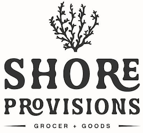SHORE PROVISIONS GROCER + GOODS logo