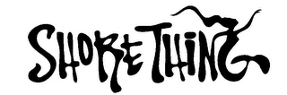SHORE THING logo