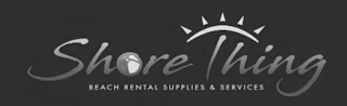 SHORE THING BEACH RENTAL SUPPLIES & SERVICES logo